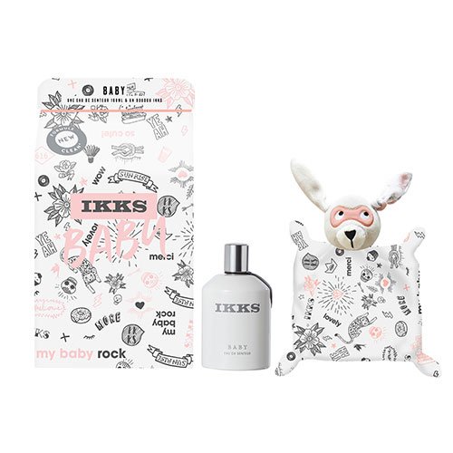 IKKS Parfum "My Baby Rock" Mädchen-Set - Kuscheltuch +